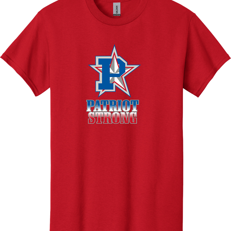 Full Color Short Sleeve Patriots Strong Tee Shirt