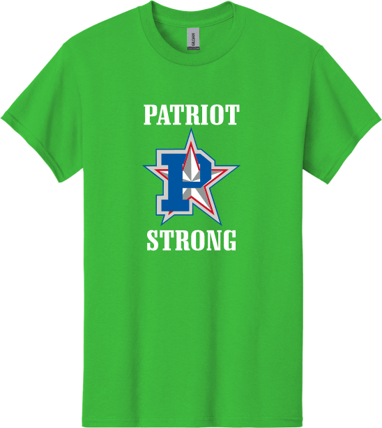 Patriot Short Sleeve Tee Shirts Full Front Print