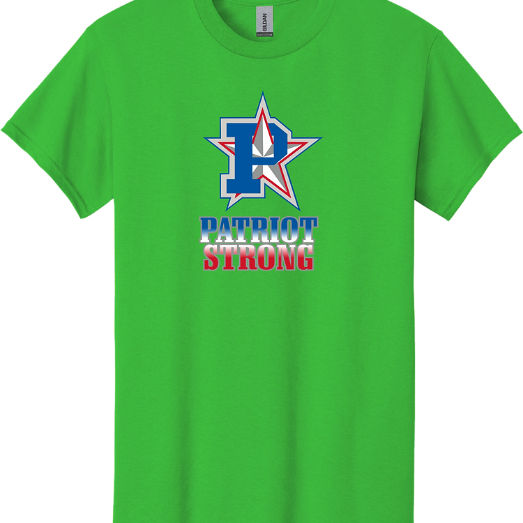 Full Color Short Sleeve Patriots Strong Tee Shirt