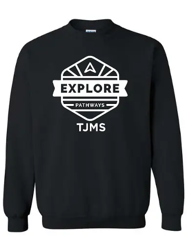 Gildan Heavy Blend Crewneck Sweatshirt Pathways  TJMSPATH18000